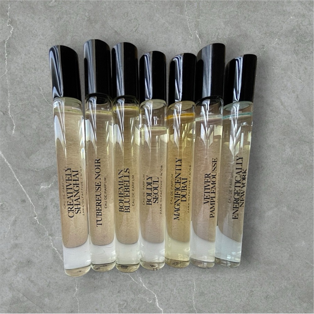 Zara Fragrance Set - 0.34 oz Eau de Parfum Rollerball